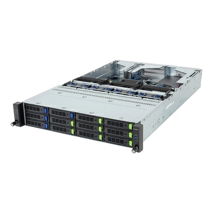 Gigabyte Server Barebone R263-Z35-AAF1 (Rev. 3.x) Rack Server 2U Single Socket SP5 Gigabyte Server Barebone R263-Z35-AAF1 (Rev. 3.x) Rack Server 2U Single Socket SP5