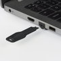 Lindy Bloqueador de Puerto RJ-45 con Llave, Negro, ABS