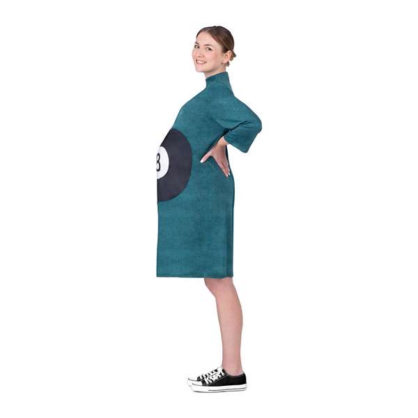 My Other Me Disfraz Adulto Bola 8 Talla Única Vestido Verde