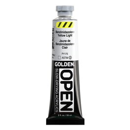 Golden OPEN Colores Acrílicos Benzimidazolona Amarillo Claro 59 ml