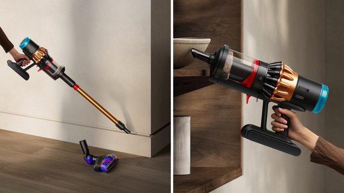 Dyson V16 Pistón Animal Aspiradora Sin Cable 492963-01 Negro, Cobre