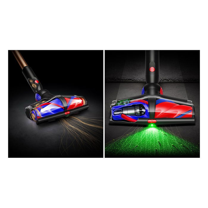 Dyson V16 Piston Animal Aspiradora Escoba 2 en 1 Sin Bolsa 1,3L Negro/Cobre con Filtro HEPA y Cepillo Motorizado para Pelo de Mascotas