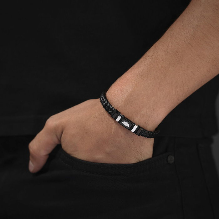 Pulsera Hombre Police PEAGB0040401 Negro