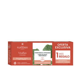 Rene Furterer VITALFAN Vitalidad Cabello y Uñas Cápsulas Lote 3 x 30 u - Tratamiento Anticaída para Fortalecer Cabello y Uñas