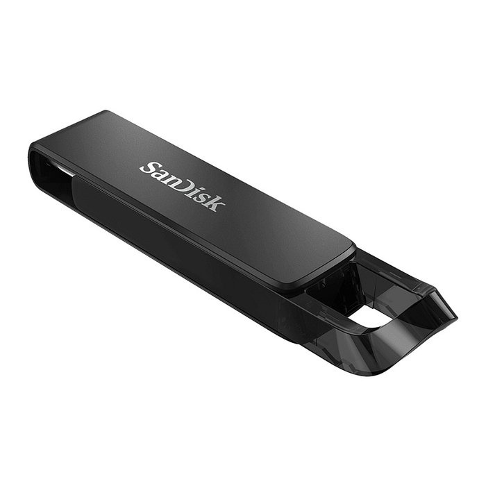 SanDisk SDCZ460-256G-G46 Ultra Dual USB Drive 256 GB USB Tipo-C 3.2 Gen 1 150 MB/s Negro con Protección por Contraseña y Llavero