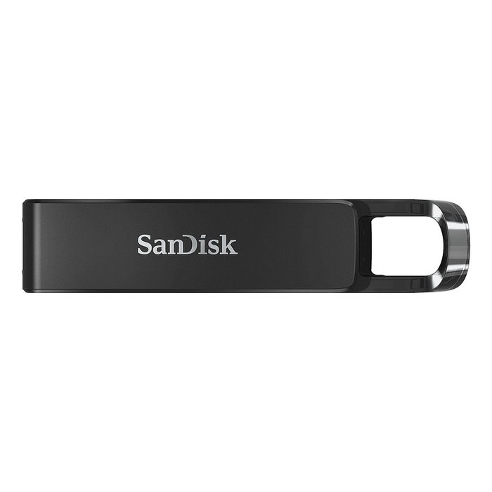SanDisk SDCZ460-256G-G46 Ultra Dual USB Drive 256 GB USB Tipo-C 3.2 Gen 1 150 MB/s Negro con Protección por Contraseña y Llavero