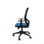 PIQUERAS Y CRESPO Silla de oficina Cilanco Azul claro y Negro