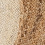 Alfombra Natural-Blanco Yute Decoración 100 X 100 cm