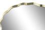 DKD Home Decor Bandeja de Metal Espejo Dorado 35x35x3 cm