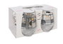 LAV Set 4 Vasos Gaia Abstract 360 cc (6 Cajas)