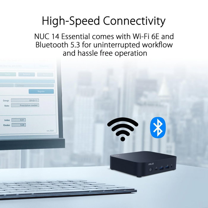 ASUS NUC 14 Essential RNUC14MNK9700002 Negro Intel N97