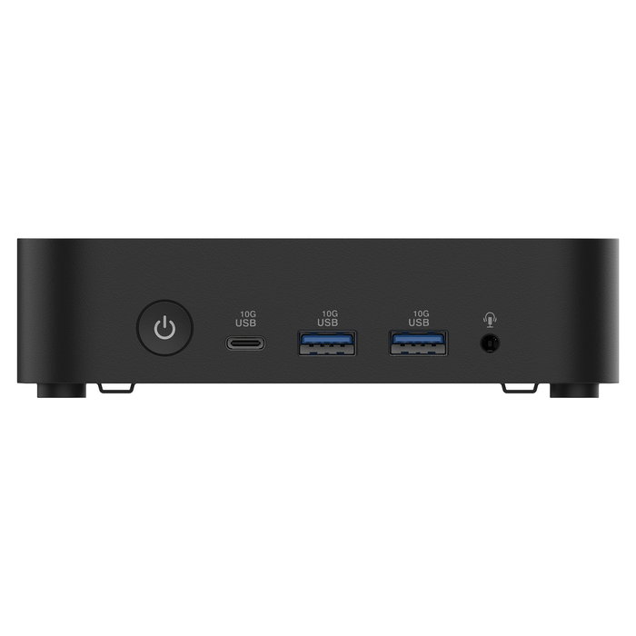 ASUS NUC 14 Essential Mini PC Barebone N97 RNUC14MNK9700002, Intel UHD Graphics, Wi-Fi 6E, DDR5, M.2, Ethernet 2.5G, Bluetooth 5.3, 4 Núcleos, 65W, Negro