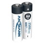 Ansmann maxE NiMH pila 2500 Mignon AA 2400 mAh (2 unidades)