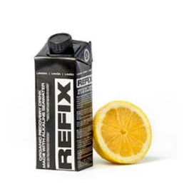 REFIX Limon Bebida Isotónica Tetra Pak Caja 6X250Ml con Agua de Mar y Zumo de Limón Ecológico