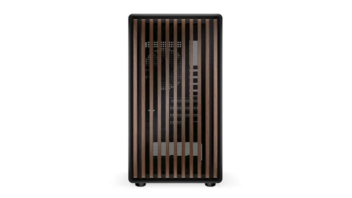 Krux Helio Caja microATX con Panel Frontal de Madera para PC Elegante