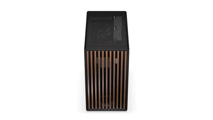 Krux Helio Caja microATX con Panel Frontal de Madera para PC Elegante