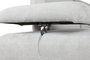 DKD Home Decor Sofá Cama Crudo con Respaldo y Brazos Abatibles