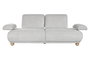 DKD Home Decor Sofá Cama Crudo con Respaldo y Brazos Abatibles