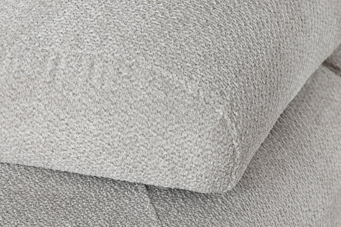 DKD Home Decor Sofá Cama Crudo con Respaldo y Brazos Abatibles
