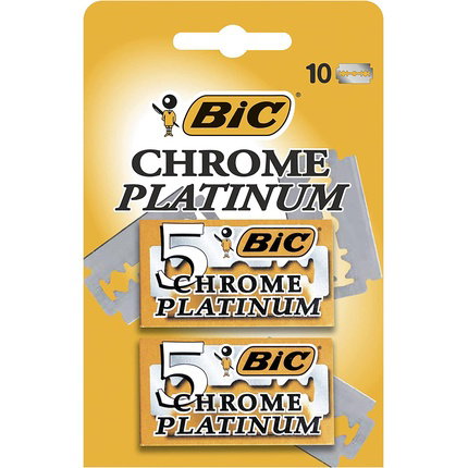 Bic Hojas de afeitar Chrome Platinum blíster 10 uds Bic Hojas de afeitar Chrome Platinum blíster 10 uds