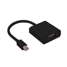 VALUE 12.99.3126 Adaptador Mini DisplayPort a VGA Negro 0,15 m Macho a Hembra