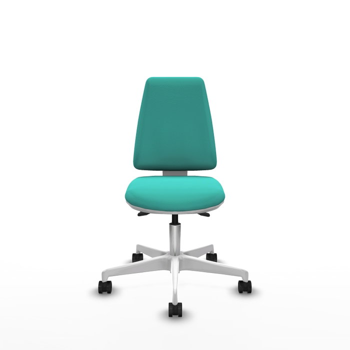 PIQUERAS Y CRESPO Silla de oficina Elche Turquesa sin brazos