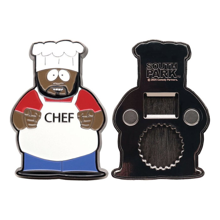 FaNaTtik South Park Abrebotellas Chef de metal con licencia oficial