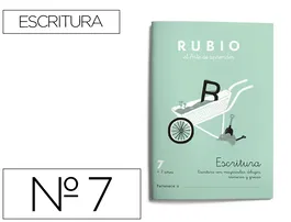 Rubio Cuaderno Caligrafía nº 7 Certificado FSC 15x213x155 mm