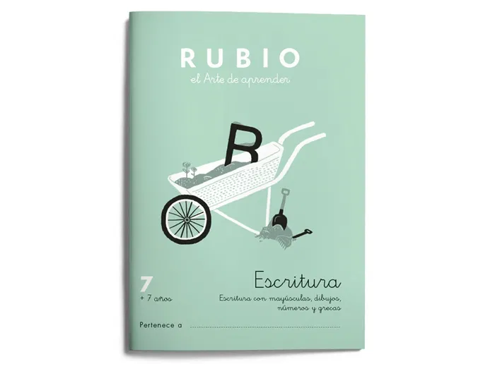 Rubio Cuaderno Caligrafía nº 7 Certificado FSC 15x213x155 mm