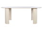 DKD Home Decor Mesa Comedor Blanco 200 x 100 x 76 cm
