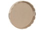 DKD Home Decor Bandeja de Lino y MDF Tapizada Beige YAXI 26