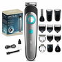 Cecotec Cortapelos Multigrooming PrecisionCare 6 en 1 IPX7 con 5 peines ajustables