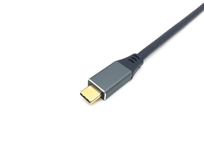 Equip Adaptador USB-C a HDMI 4K 60Hz, Cable de 3m, Conectores Chapados en Oro, Plug & Play, Compatible con Thunderbolt 3, Modelo 133417 - Negro/Gris