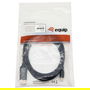 EQUIP Adaptador USB-C a HDMI 4K 60Hz 3m Negro Gris