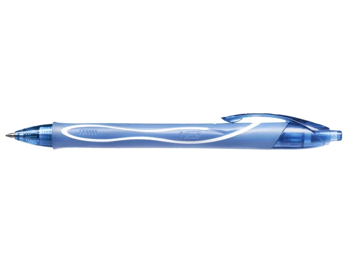 BIC Gelocity Quick Dry Retráctil Turquesa (Set de 12)