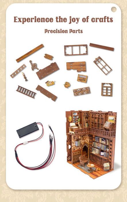 Maqueta Book Nook Eternal Bookstore 23 x 11 cm