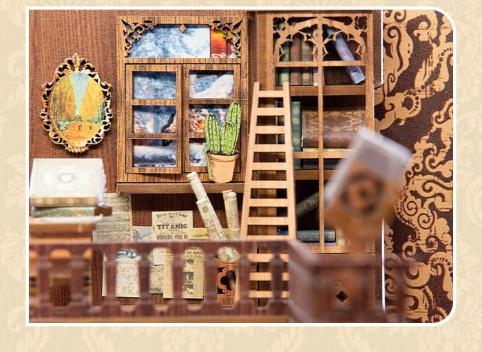 Maqueta Book Nook Eternal Bookstore 23 x 11 cm