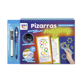 EDITORIAL IMAGILAND Pintaluz Pizarras Mágicas - Juegos Ingenio 4 a 6 Años