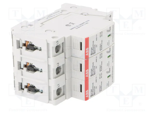 ABB Limitador de sobretensiones Tipo 2 3 polos 40kA