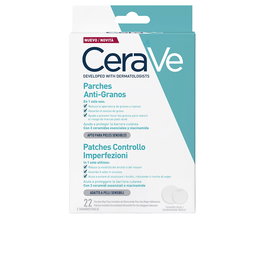 Cerave Parches Anti-Granos con 3 Ceramidas Esenciales y Niacinamida, Resultados en 3 Horas, 22 u