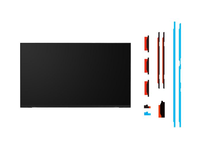 HP Panel Display FHD 250 nits (Incluye cubierta y adhesivo para marco)
