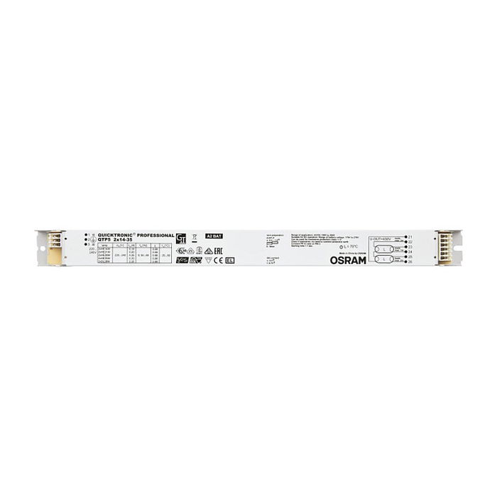 Osram Quicktronic QTP5 2x14-35/220-240 2nd Gen EVG, 220-240 V, Control de Energía