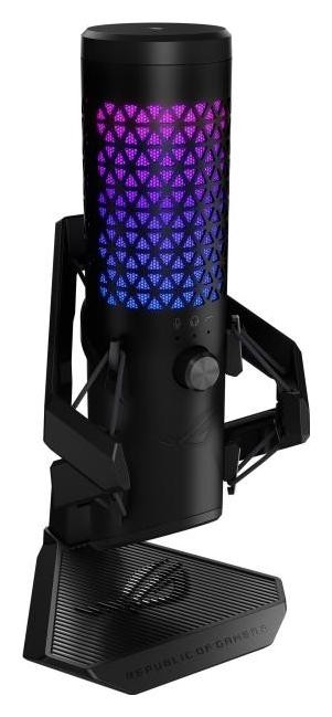 ASUS ROG Carnyx BLK Micrófono de superficie para mesa Negro