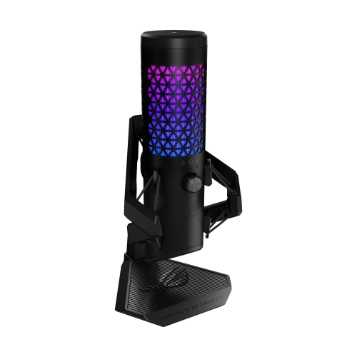 ASUS ROG Carnyx BLK Micrófono de superficie para mesa Negro