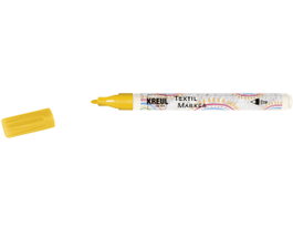 Kreul Rotulador para textil translúcido amarillo punta bala 1-2mm