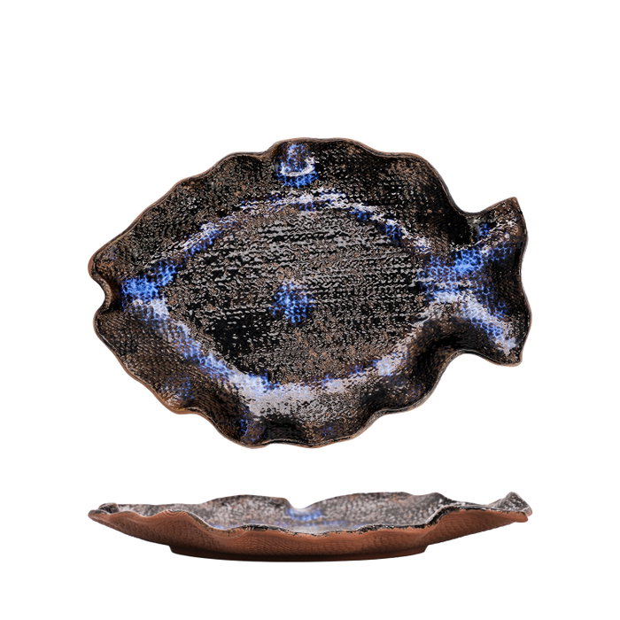 Summa Fuente Pez de Gres para Vajilla, 24.5 x 18 x 2.3 cm (Set de 2) Summa Fuente Pez de Gres para Vajilla, 24.5 x 18 x 2.3 cm (Set de 2)