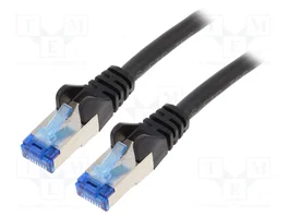 GOOBAY Patch cord S/FTP Cat 6a RJ45 de 1m