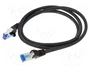 GOOBAY Patch cord S/FTP Cat 6a RJ45 de 1m