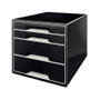LEITZ Organizador de cajones CUBE 52521095 Negro