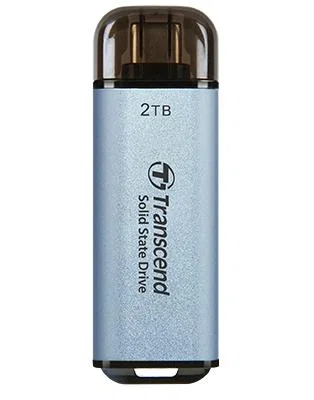Transcend ESD300C 2 TB Azul